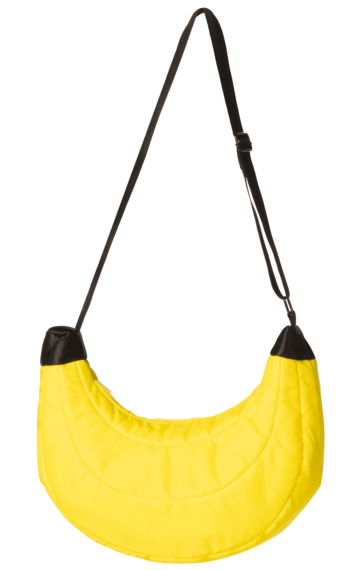 Banana Quilted Puffer Tote Bag