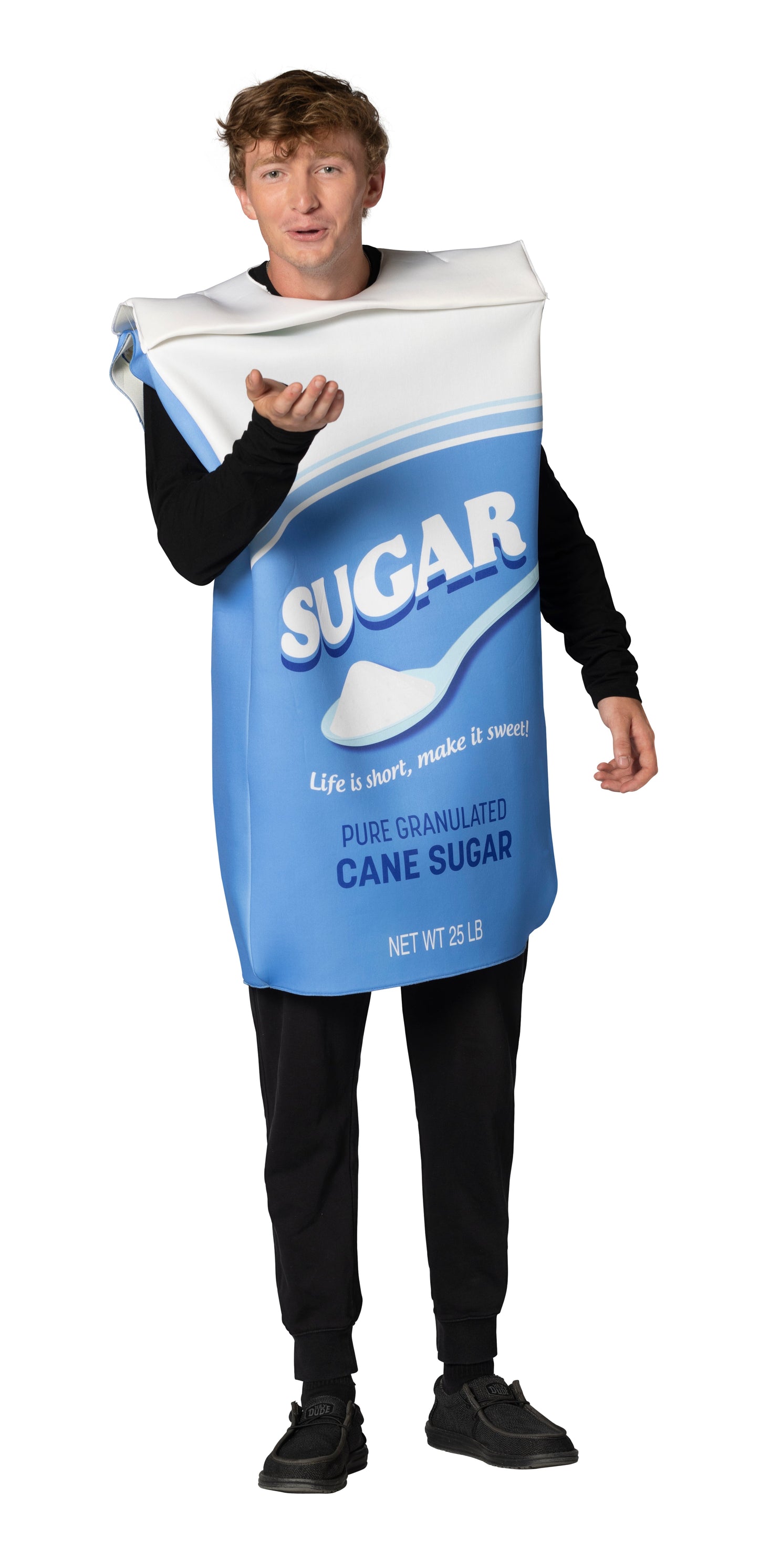Bag of Granulated Sugar Costume, Adult One Size