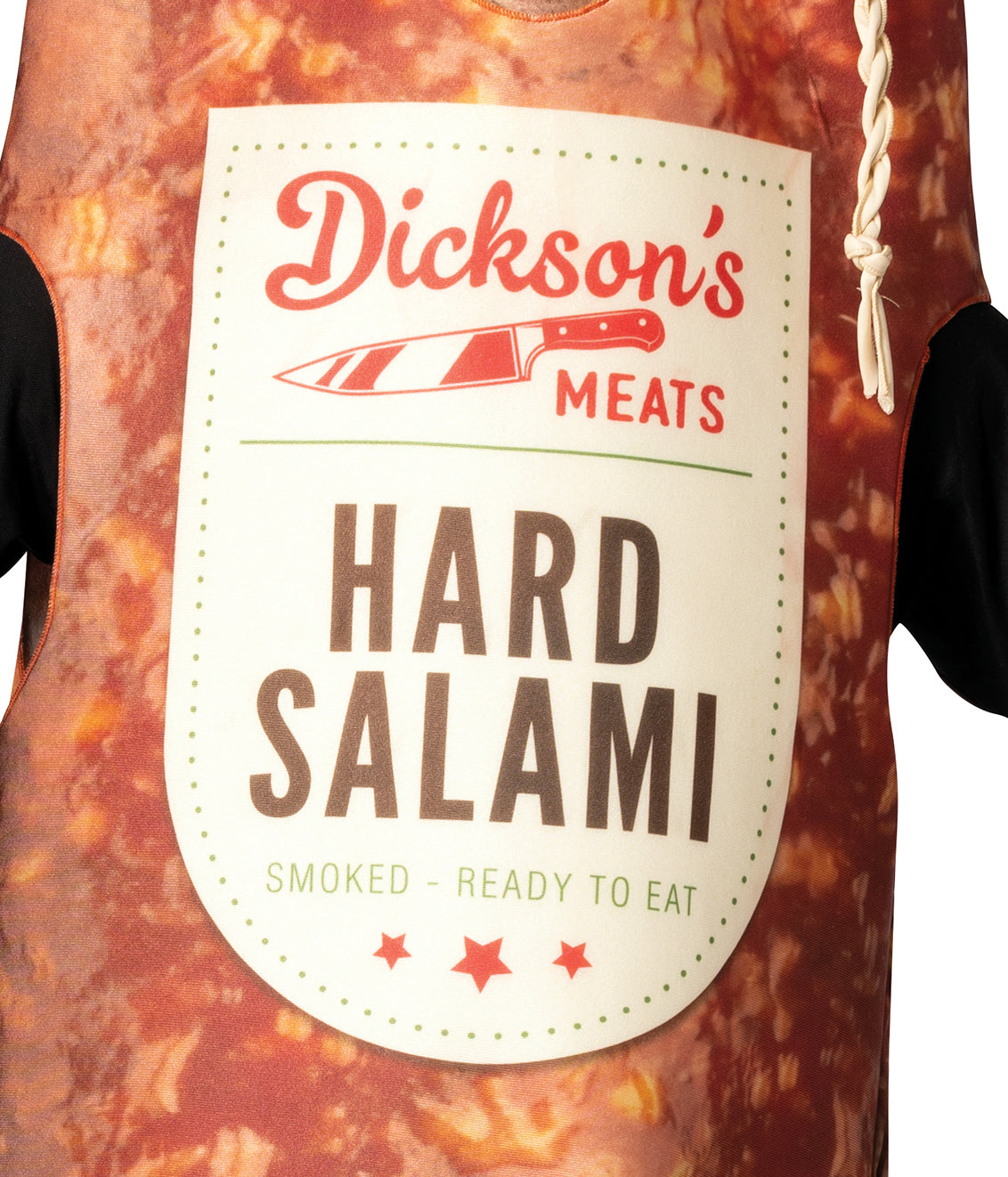 Smoked Hard Salami Halloween Costume, Adult One Size