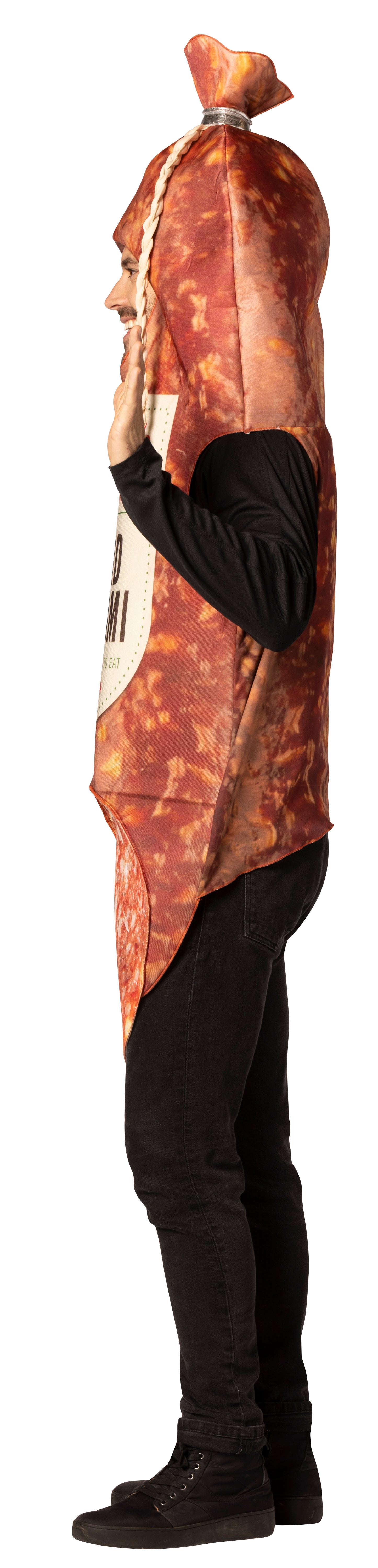 Smoked Hard Salami Halloween Costume, Adult One Size