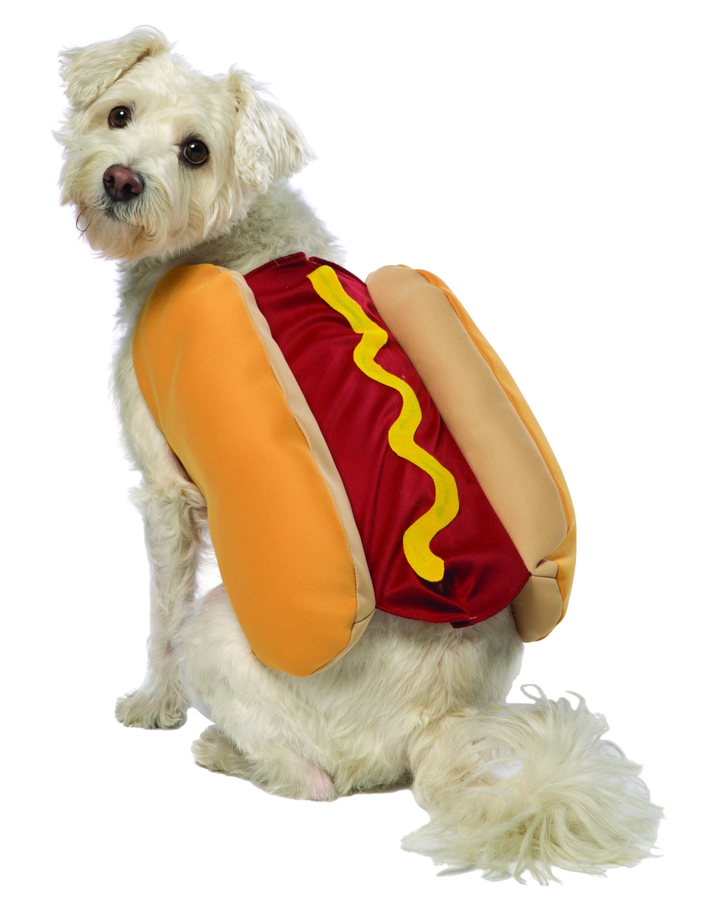 Hot Dog Pet Costume, Available in Sizes X-Small to XXX-Large