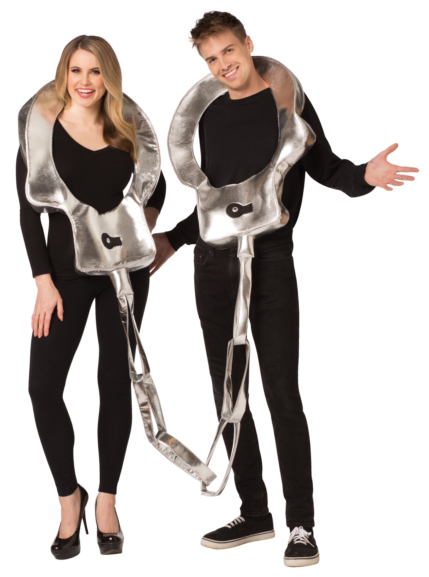 Handcuffs Couples Costume, Adult One Size