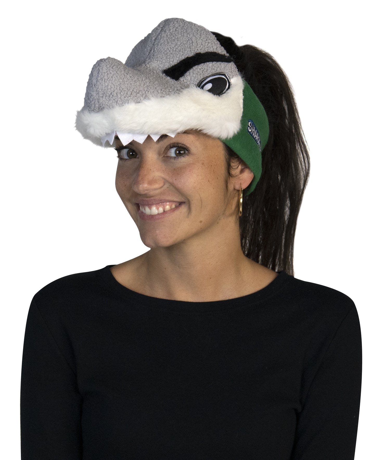 NHL Sharkie San Jose Sharks Headband, Adult One Size