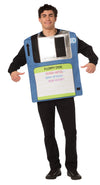 Vintage Floppy Disk Costume, Adult One Size