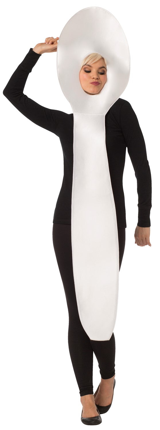 White Spoon Costume, Adult One Size