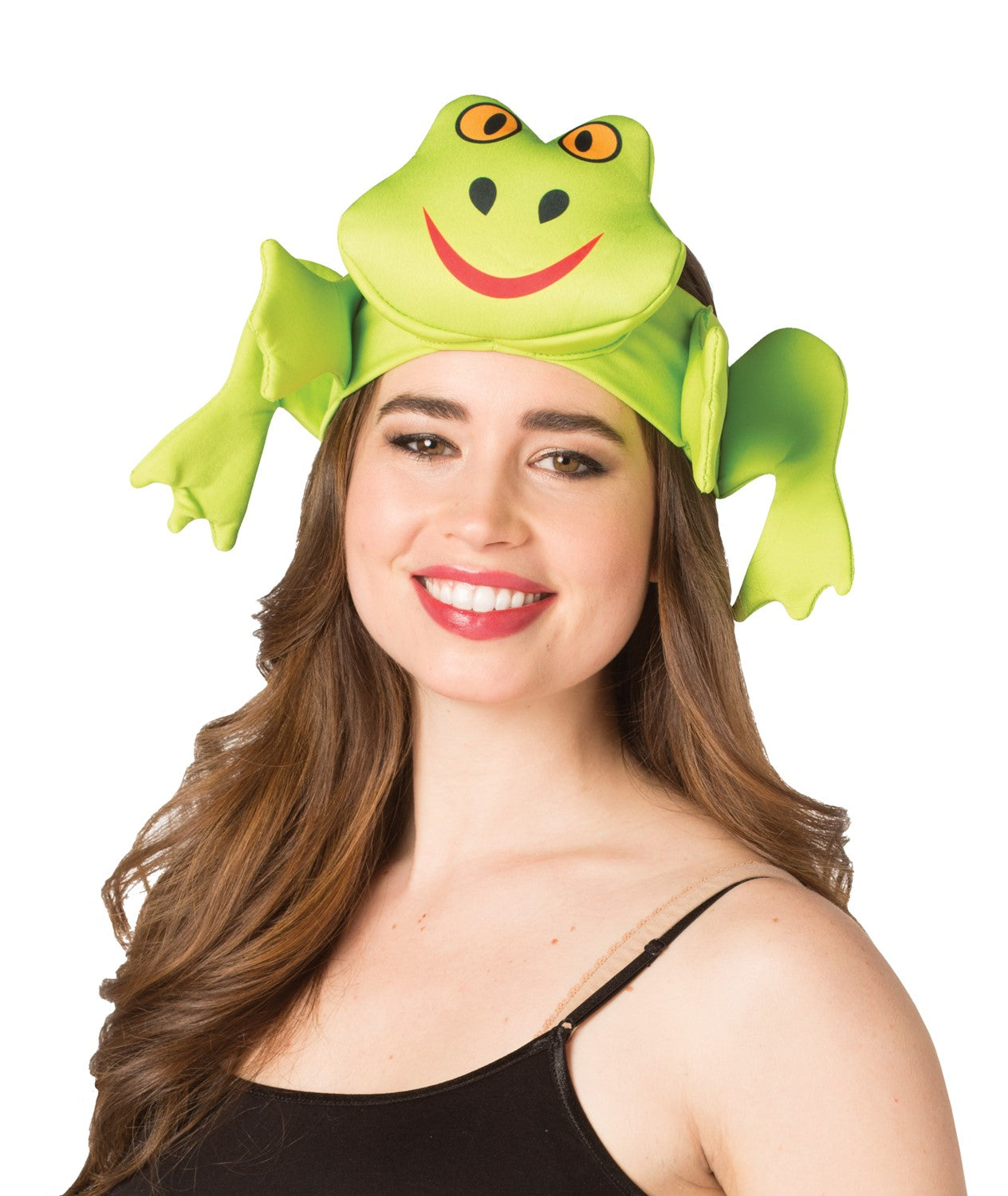 Frog Happy Heads Headband, Adult One Size
