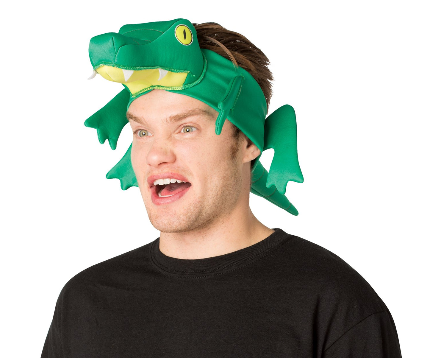 Alligator Happy Heads Headband, Adult One Size
