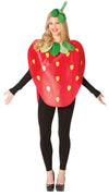 Strawberry Costume, Adult One Size