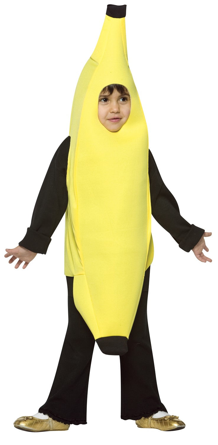 Banana Child Costume, Toddler Size 3-4T