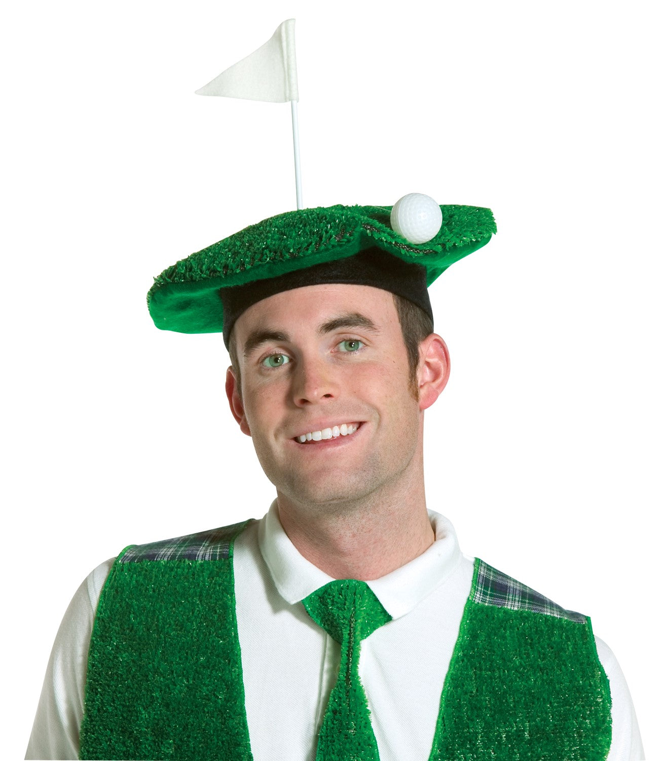 Hole-In-One Golf Beret Hat, Adult One Size