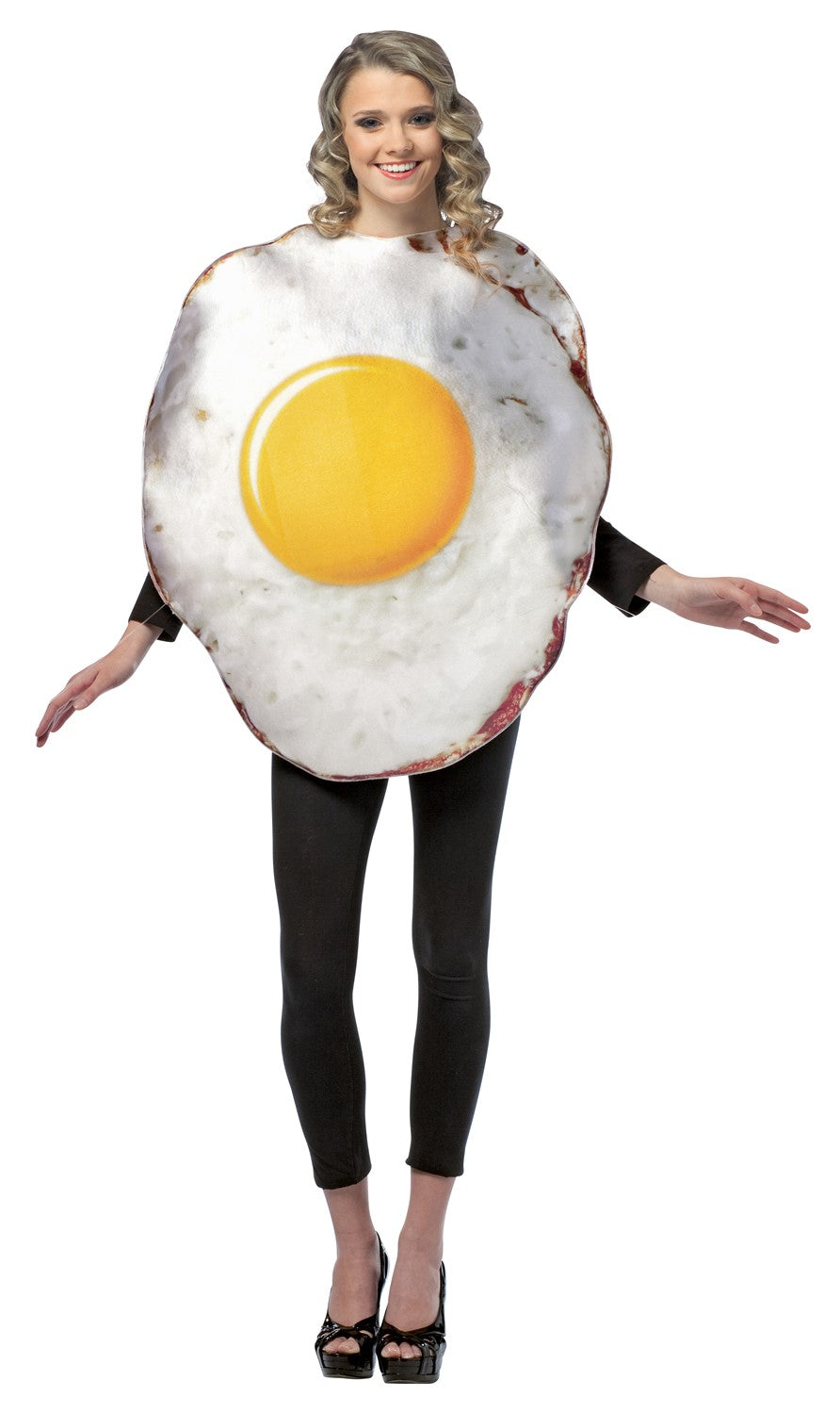 Fried Egg Costume, Adult One Size