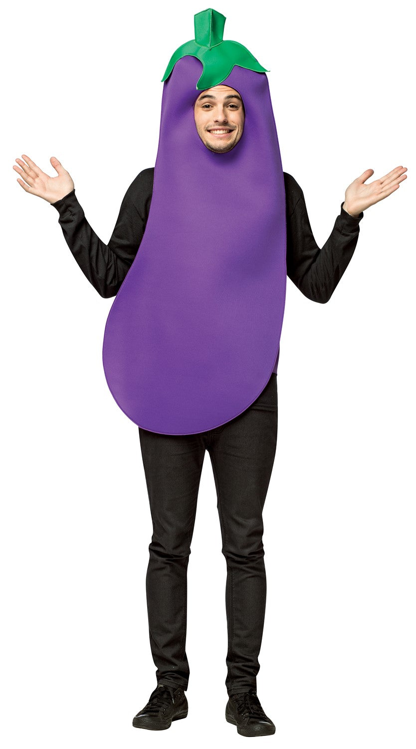 Eggplant Costume, Adult One Size