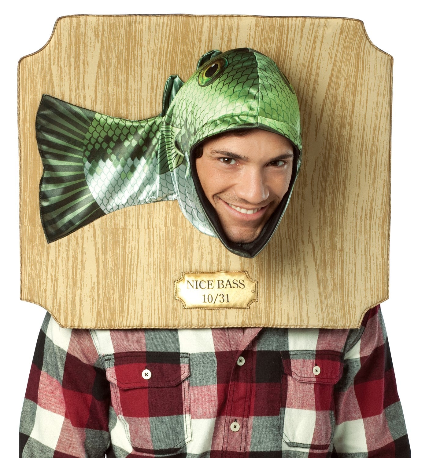 Nice Bass Trophy Headpiece, Adult One Size