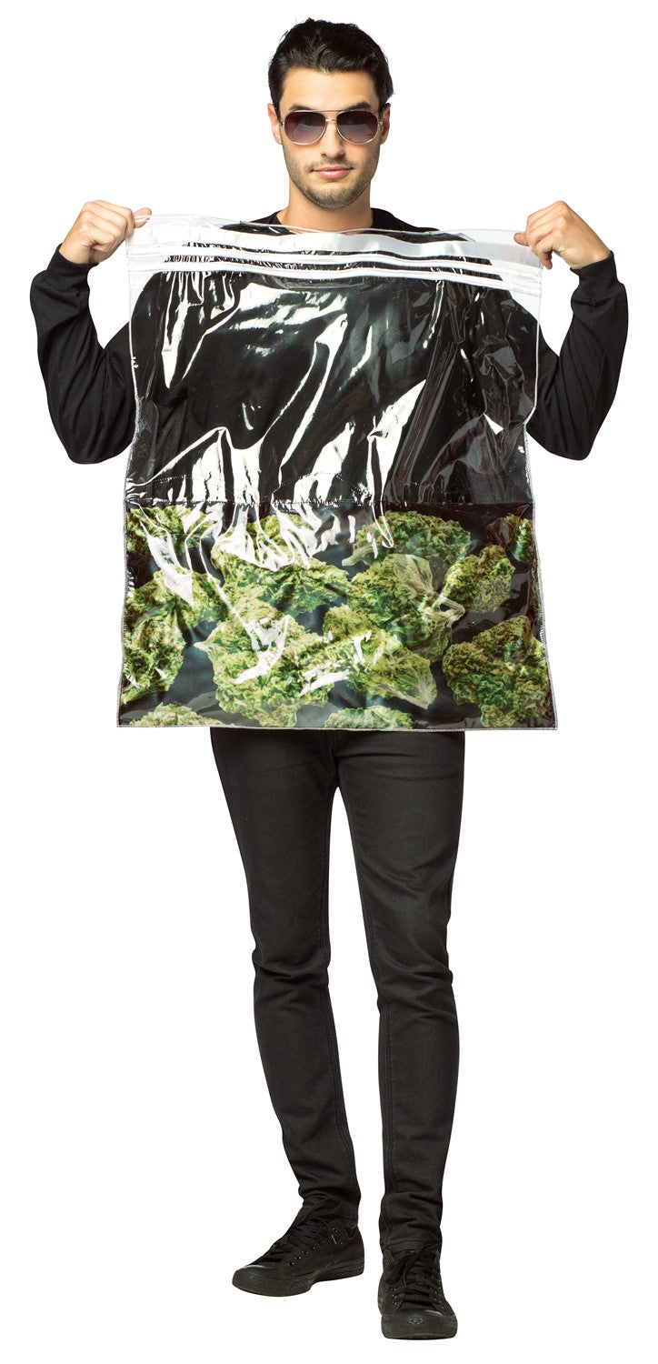 Bag of Weed Costume, Adult One Size