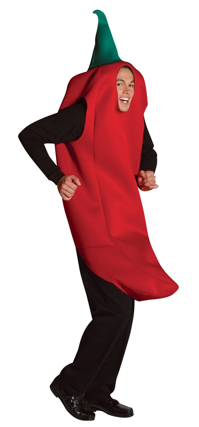 Chili Pepper Costume, Adult One Size