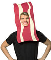 Bacon Food Open Face Halloween Mask, Adult One Size