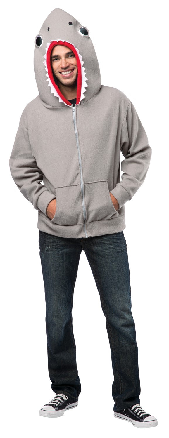 Hoodie Shark, Adult Size Large