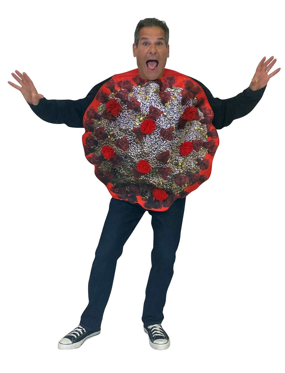Covid Germ Costume, Adult One Size