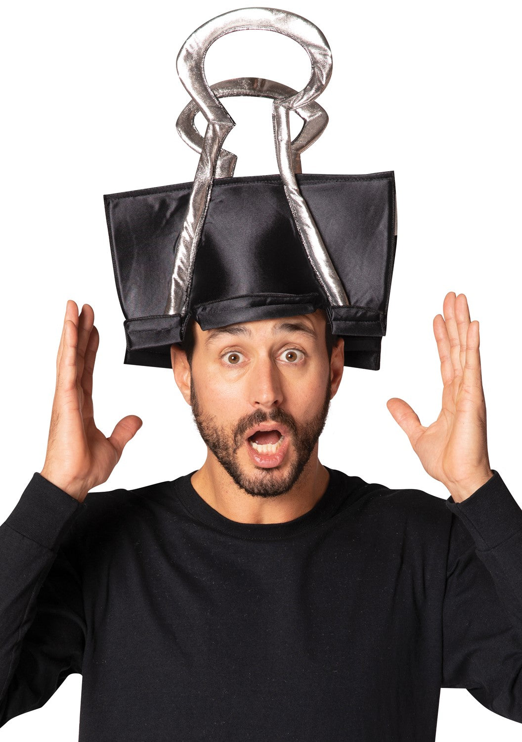 Binder Clip Hat Costume, Adult One Size