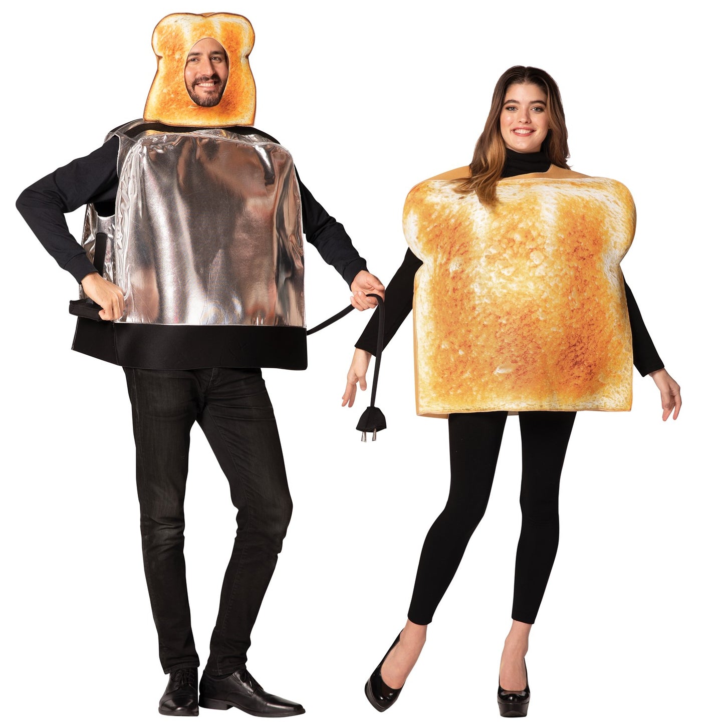 Toast & Toaster Couples Halloween Costume, Adult One Size