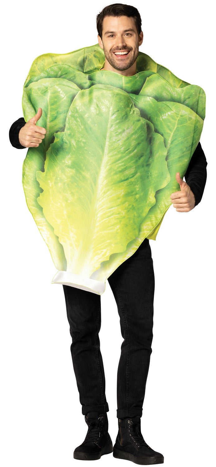 Romaine Lettuce Leaf Halloween Costume, Adult One Size