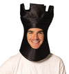 Ultimate Deluxe Black Rook Chess Headpiece Mask, Adult One Size