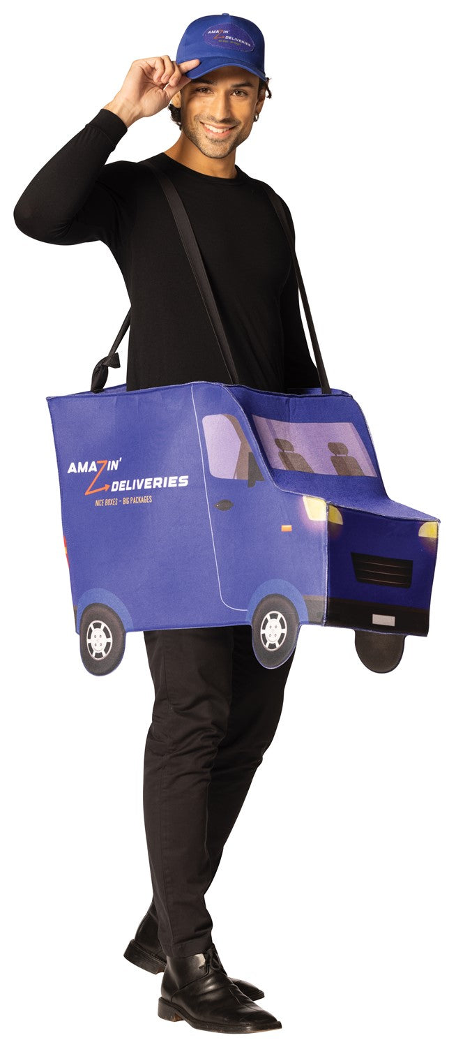 Truck Package Deliveries Amazin' Halloween Costume, Adult One Size