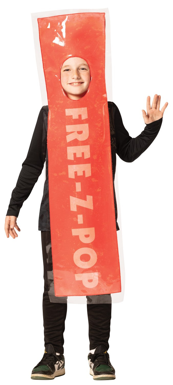 FREE-Z Red Ice Pop Halloween Costume, Child Size 7-10
