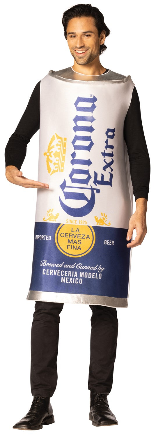 Corona Extra Beer Can Costume, Adult One Size