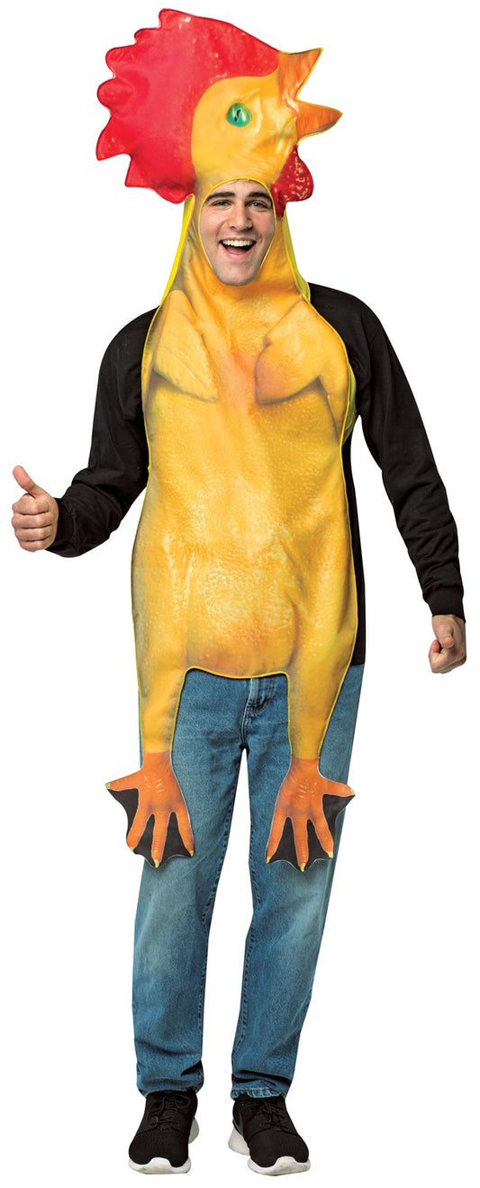 Chicken Halloween Costume, Adult One Size