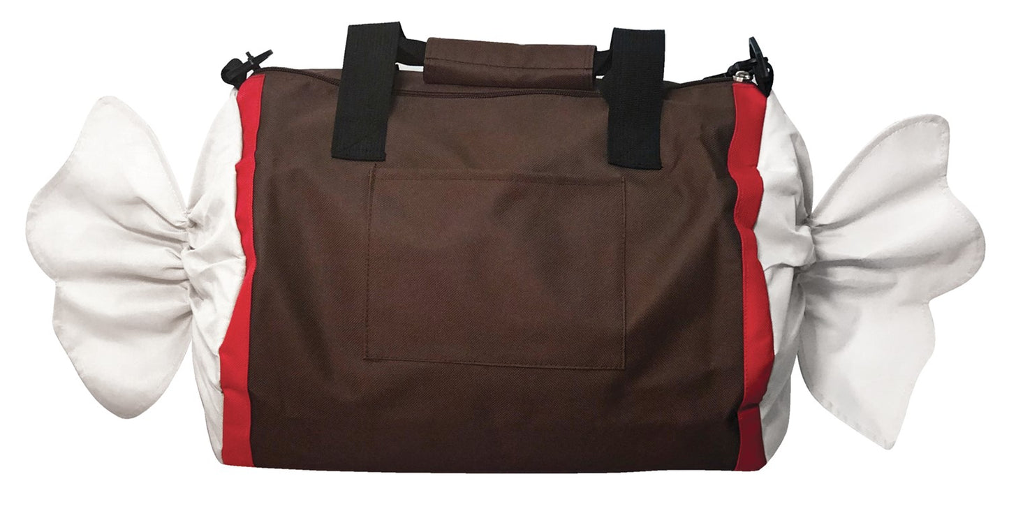 Funduffles Tootsie Roll Duffle Gym / Overnight Bag