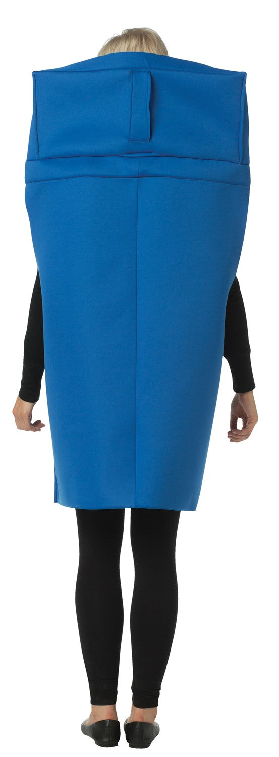 Blue Recycling Trash Bin Halloween Costume, Adult One Size