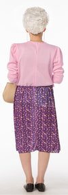 Golden Granny Wise Halloween Costume with Wig, Adult Size S-M