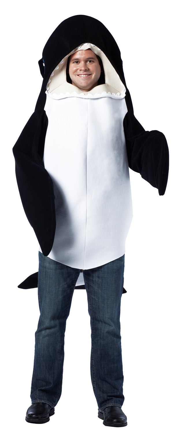 Deluxe Killer Whale Costume, Adult One Size