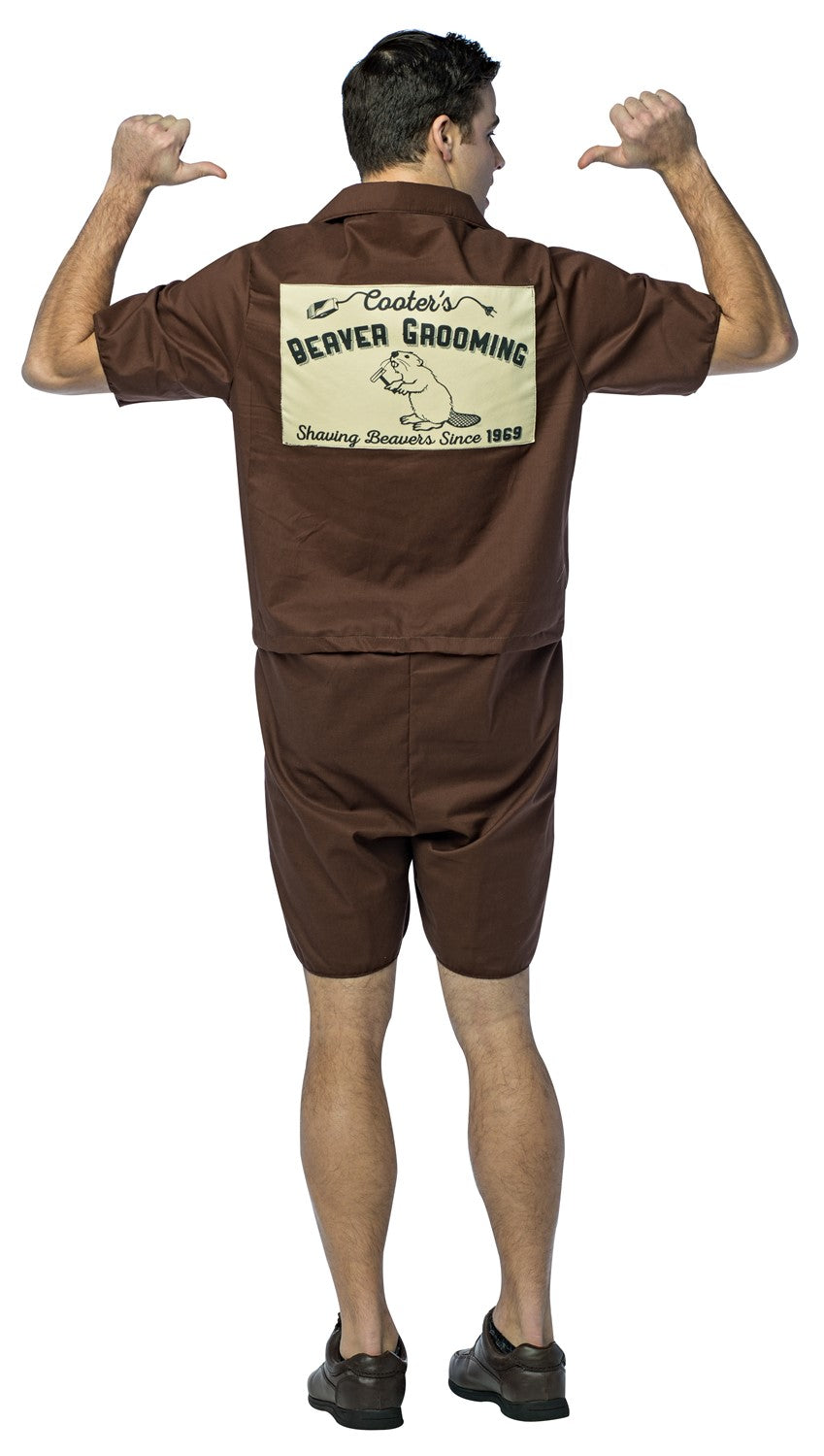 Mr.Cooter-Beaver Grooming Costume, Adult One Size