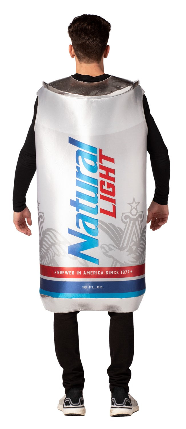 Natural Light Beer Can Costume, Adult One Size