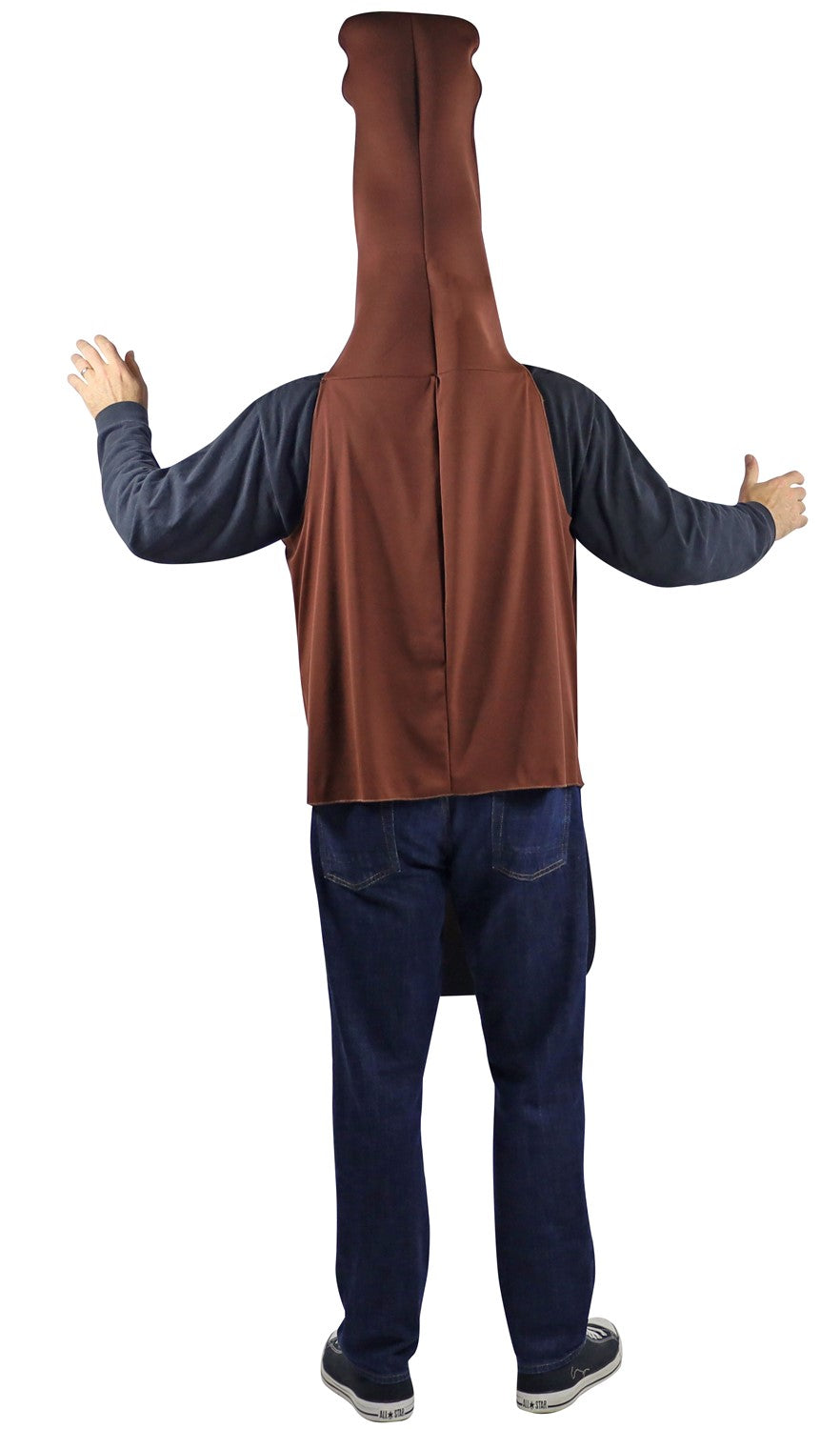 Anheuser-Busch Budweiser Beer Bottle Halloween Costume, Adult One Size
