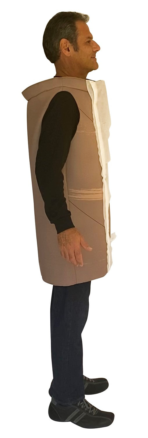 Sh!t Out of Luck Toilet Paper Halloween Costume, Adult One Size