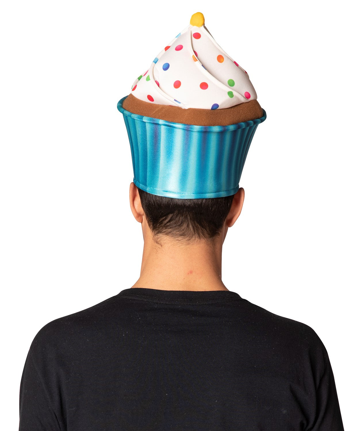 Blue Cupcake Hat Costume, Adult One Size