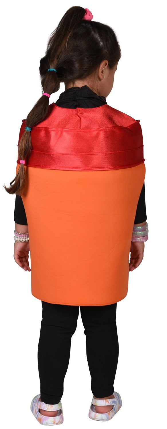 Pumpkin Spice Seasoning Costume, Child Size 3-6