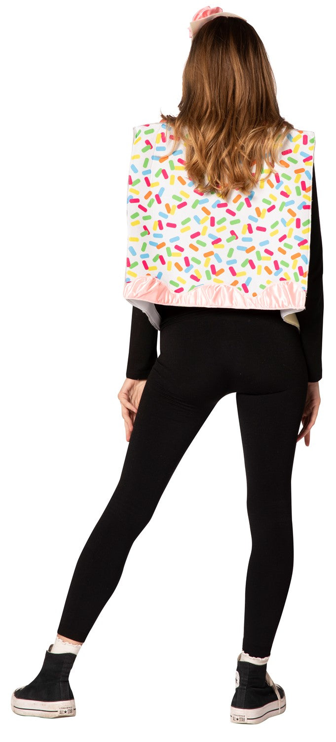 Slice of Pink Birthday Cake Costume, Adult One Size