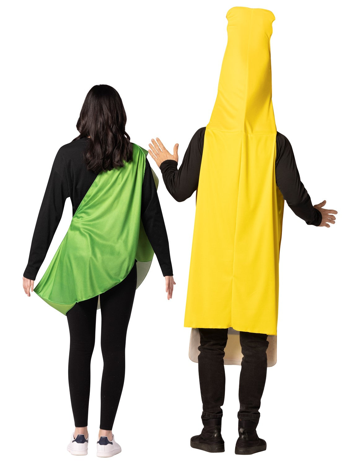 Corona Extra Beer Bottle & Ultimate Lime Slice Couples Halloween Costume