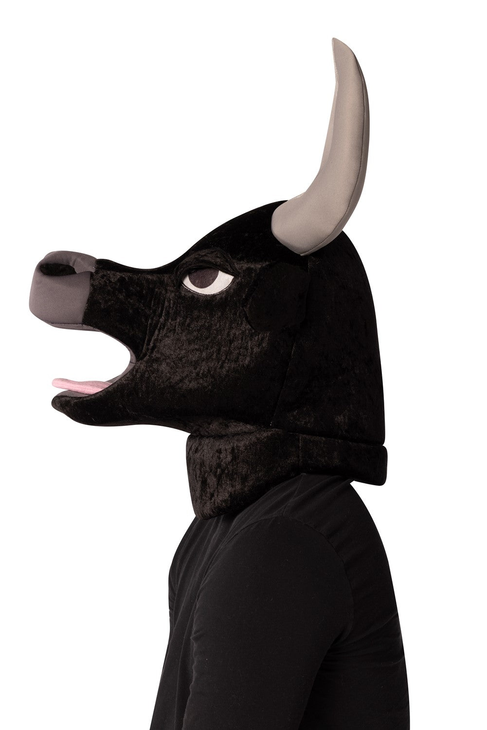 Bull Head Mascot Head Costume, Adult One Size