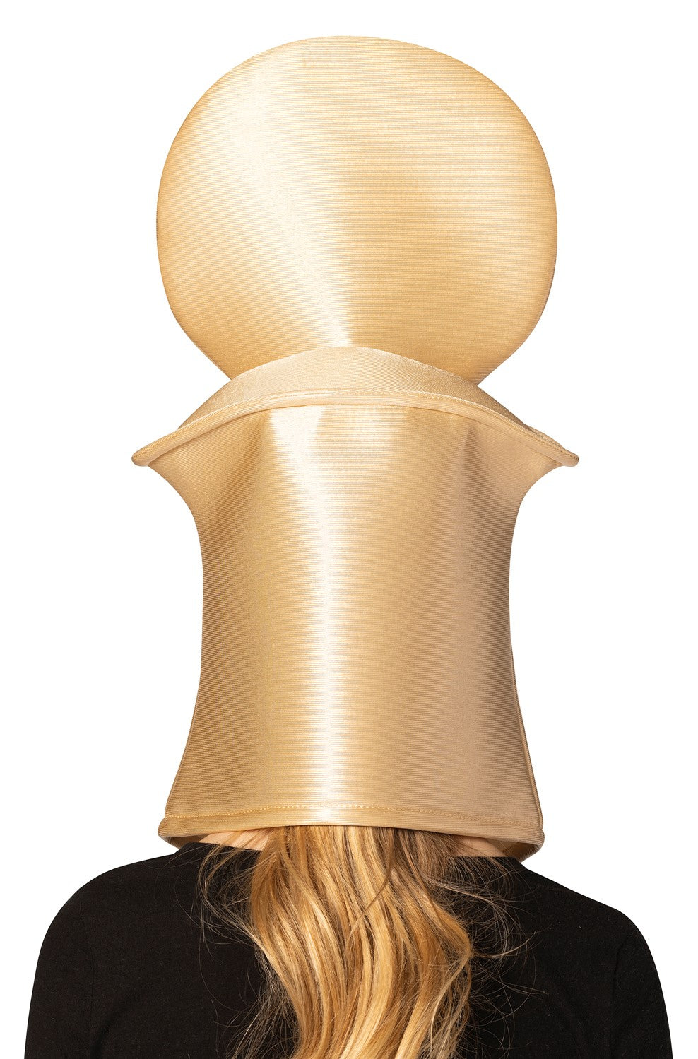 Ultimate Deluxe Beige Pawn Chess Headpiece Mask, Adult One Size