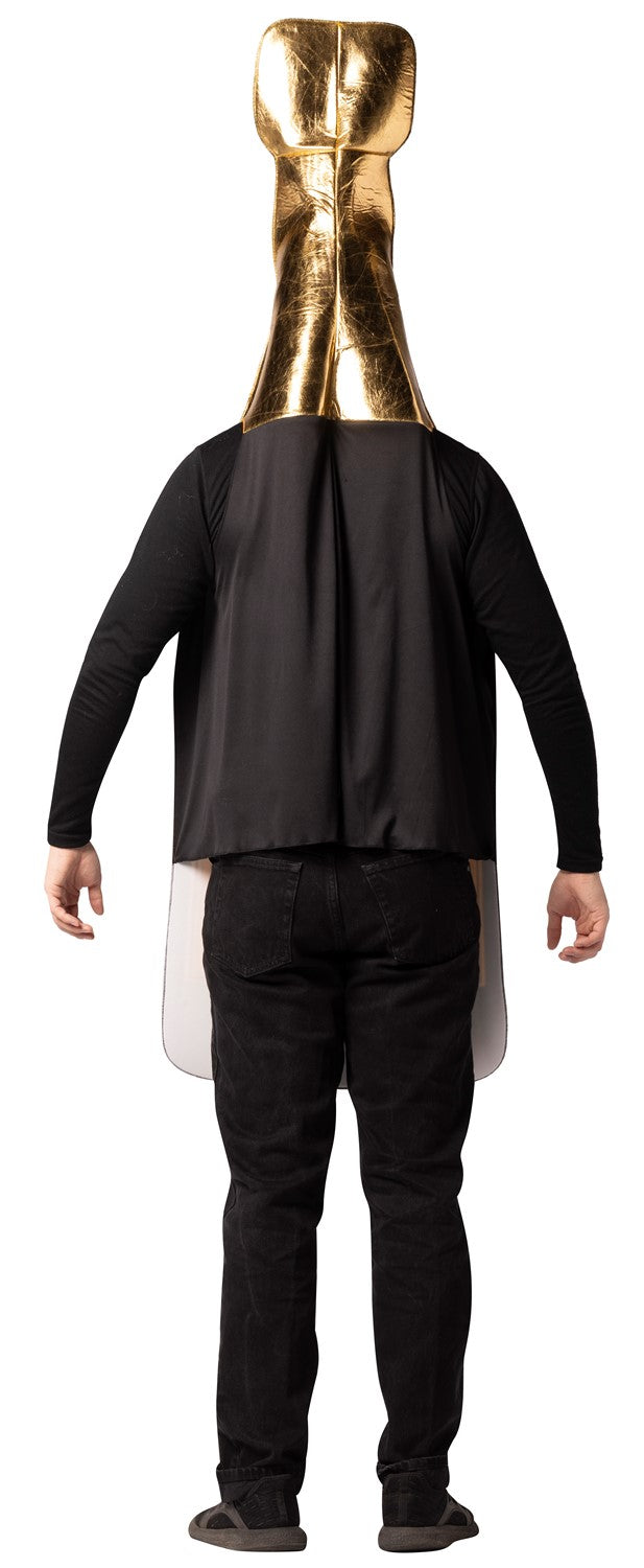 Champagne Bottle Halloween Costume, Adult One Size