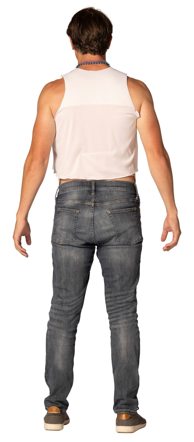 Mardi Gras Flasher Shirt Halloween Costume, Adult One Size