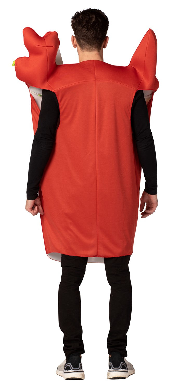 Spicy Tomato Juice Cocktail & Shrimp Couple Halloween Costume, Adult One Size