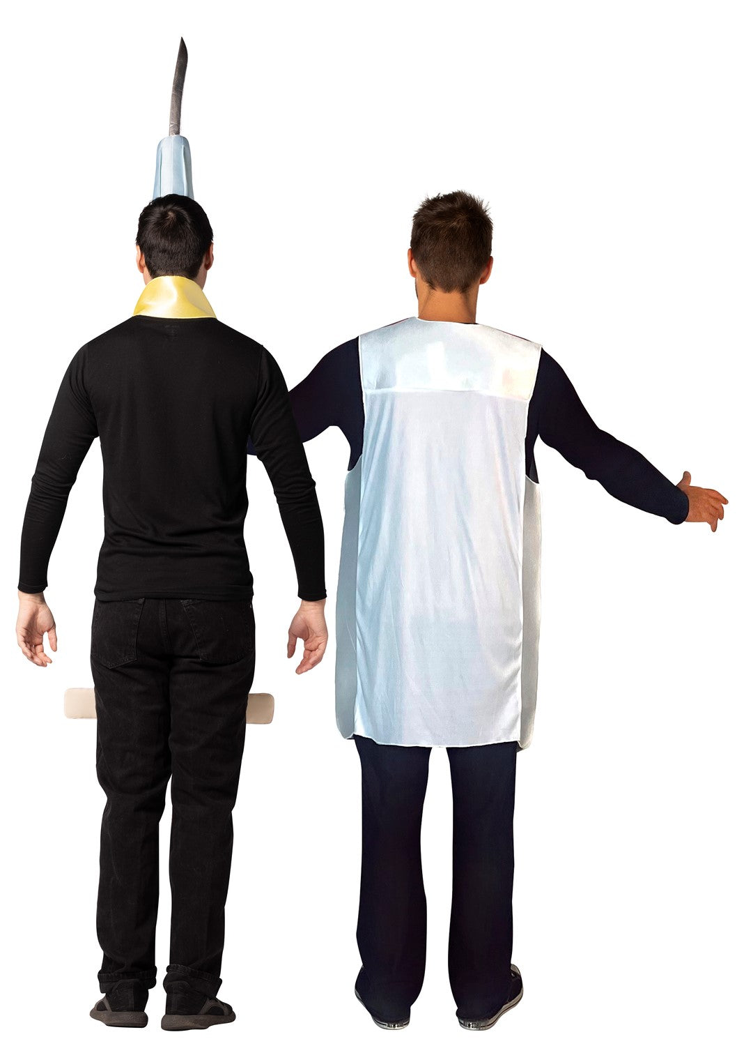 Syringe Needle & Antiviral Vaccine Bottle Couples Costume, Adult One Size