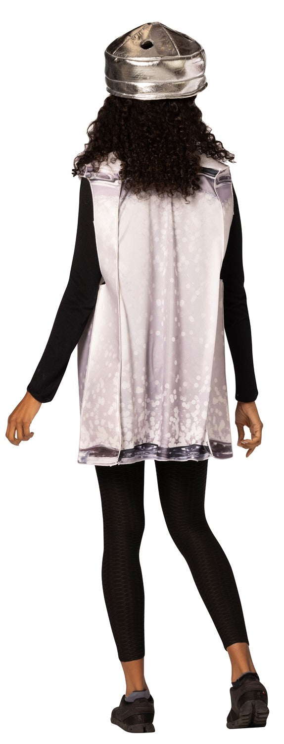 Salt Shaker Glass Bottle Halloween Costume, Adult One Size