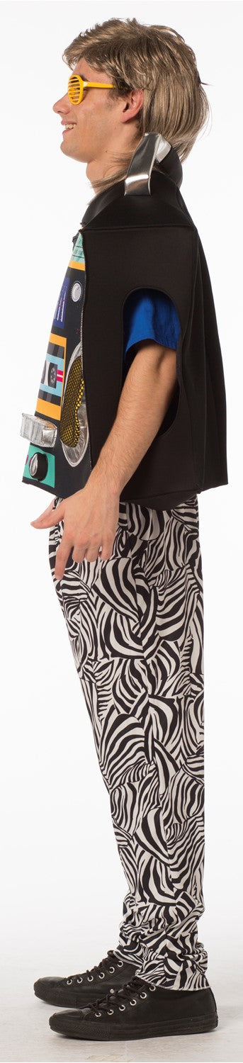 Old School Boombox Radio Cassette Player Costume, Adult One Size